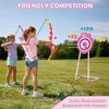 Vatos 2 Pack Bow and Arrow Toy for Kids Outdoor Activity Toys Birthday for Girls Aged 5-12 Years - 2 of 4