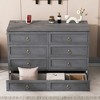 Queen Size Murphy Bed with Large Drawers - 3 of 4