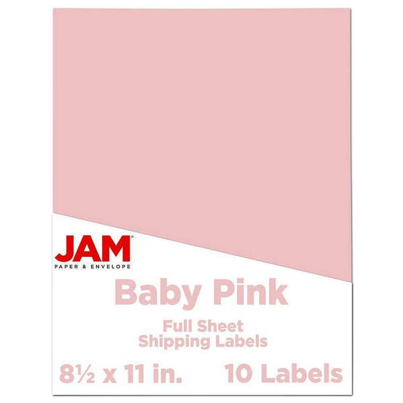 JAM Paper Shipping Labels 8.5" x 11" 10ct, 1 of 7