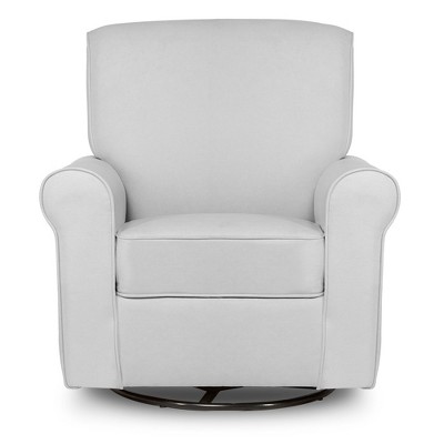 Evolur London Upholstered Plush Seating Glider