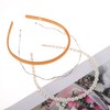 Unique Bargains Women's Solid Color Hairband 1 Set - 3 of 4