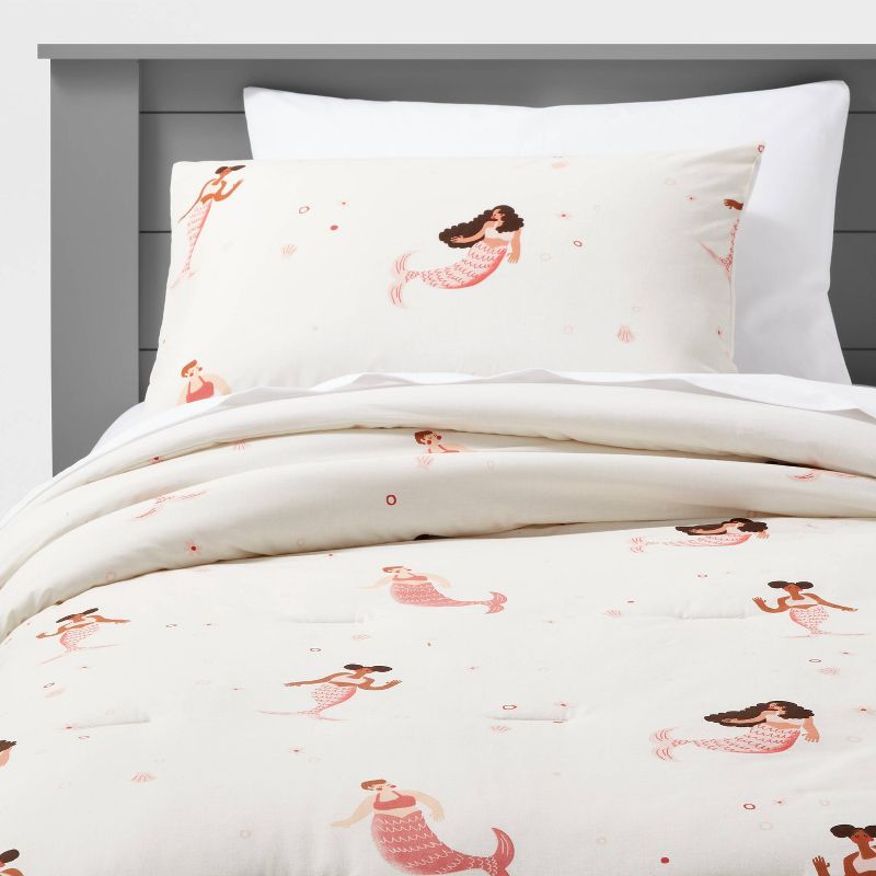 Mermaid Kids' Comforter Set - Pillowfort™, 1 of 7