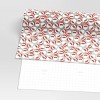 30” 25 sq ft Christmas Roll Wrap Dark Skin Tone Santa - Wondershop™ - 3 of 3
