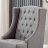 Ryan Button-Tufted Wingback Accent Chair - AC Pacific - 3 of 4