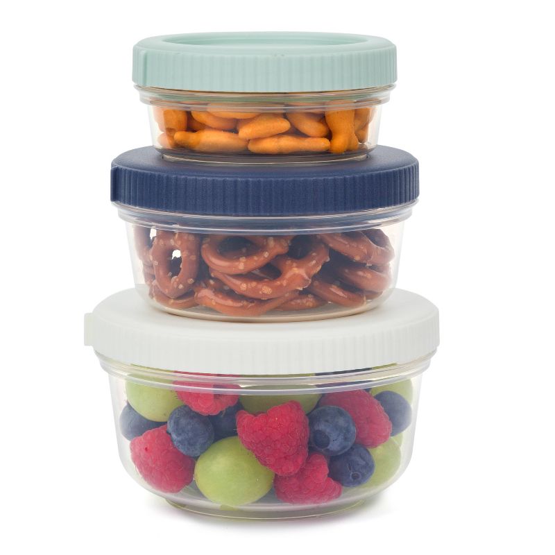 SnapLock Nesting Snack Containers - 3ct, 3 of 5