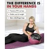 Medicine Ball, Wall Ball,Soft Medicine Ball Set,Slam Ball for Core Training, Strength Workouts -Multi-Weight 10lbs 20lbs Exercise Balls for Home Gym - 2 of 4