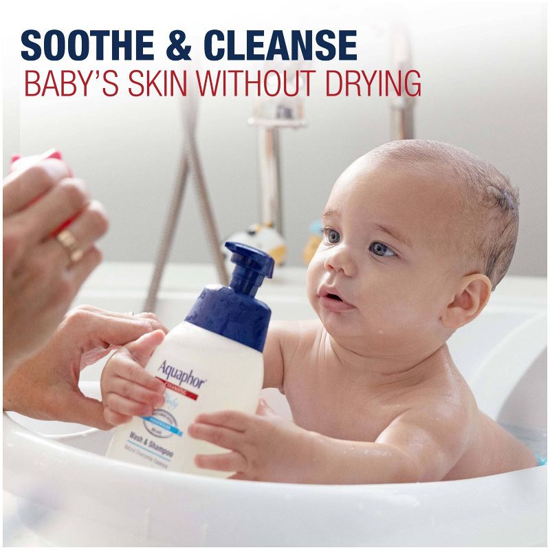 Aquaphor Unscented Baby Wash and Shampoo - 25.4oz, 5 of 12
