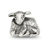 Black Bow Jewelry Sterling Silver Lamb Bead Charm - 4 of 4