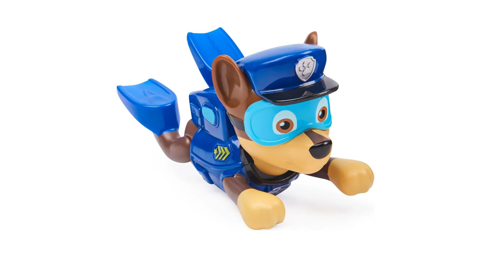 SwimWays Paw Patrol Paddlin' Pups Pool Toys & Outdoor Games, Bath Toys & Pool Party Supplies for Kids Aged 4 & Up, No Batteries Required, Chase