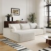 PAGED Cloud Sectional Couch, Modern Modular Sofa with Deep Seat, Upholstered Couches with Chaise for Living Room - 2 of 4