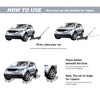 Car Wheel Dolly Heavy Duty 4 Tire Wheel Dolly Car Stakes Car Wheel Dolly Tire Jack 6000lbs Capacity Portable Moving Rollers - 2 of 4