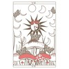 Juniors Womens Lost Gods Mystic Mushroom Tarot T-Shirt - 2 of 4