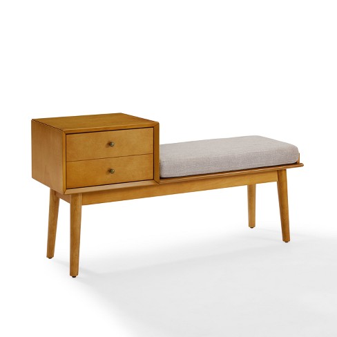 Landon Entryway Storage Bench Acorn Crosley Target