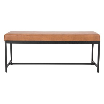 target leather bench