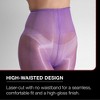 LECHERY Women's Lustrous Silky Shiny 20 Denier Sheer High-Waisted No Waistband Nylons Pantyhose Tights Stockings (1 Pair) - 2 of 4