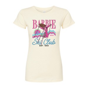 Women's - Barbie - Ski Club Fitted Graphic T-Shirt - 1 of 2