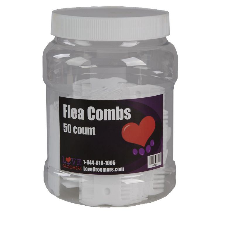 Groomer Essentials Flea Combs - 50 Count, 1 of 5