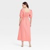 Women's Short Sleeve Midi Dress - A New Day™ - 2 of 3