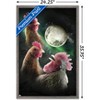 Trends International James Booker - 3 Chicken Moon Framed Wall Poster Prints - 3 of 4