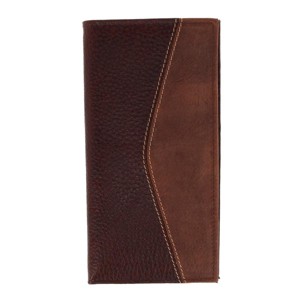 American Bison Men's Bison and Hunter Leather Rodeo Wallet - 1 of 4