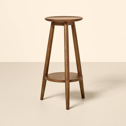 Drink Table Or Plant Stand Aged Oak Hearth Hand With Magnolia Target