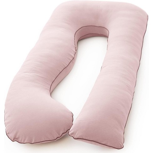 Pharmedoc Pregnancy Pillow U shape Full Body Maternity Pillow Cotton Candy Jersey Cover Target