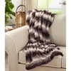 Animal Print Design Soft Plush Faux Fur Throw Blanket - Saro Lifestyle - image 2 of 3
