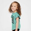 The Juniper Shop Checkered Groovy Bunny Toddler Flutter Sleeve Tee - 2 of 2