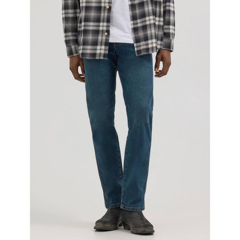 Wrangler Men's Relaxed Fit Straight Jeans - Dark Wash 34x30