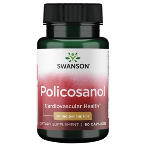 Swanson Dietary Supplements Policosanol 20 mg Capsule 60ct. - 1 of 2