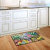 Briarwood Lane Spring Doormat 30x18 Indoor Outdoor Birdbath in Bloom For Spring Doormat - 4 of 4