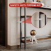 39.4" Slim Sofa Table,2 Tier Narrow Console Table with Adjustable Shelf, Space-Saving Behind Couch Table for Living Room, Hallway, and Foyer, - 4 of 4