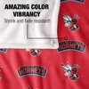 Delaware State University Logo Pattern Silky Touch Blanket White 50x60 - 4 of 4