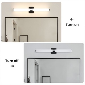 KAISITE Minimalist LED Wall Sconce Metal Frosted Acrylic Fixture - 1 of 4