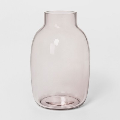 pink decorative glass