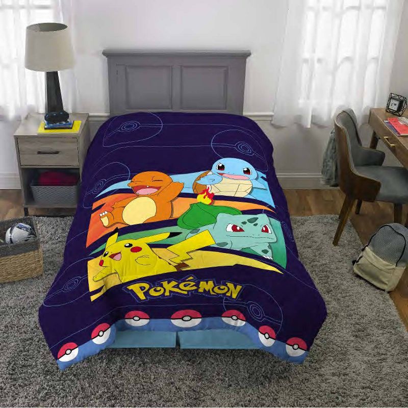 Twin Pokemon Groove Reversible Kids&#39; Comforter, 3 of 9