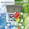 12 Volt Car Fridge,42 Quarts (40L),APP control,-4℉-68℉,Low noise cooler,H/M/L protection system,Cup slots design,Battery Protection,Two-way cover - 4 of 4