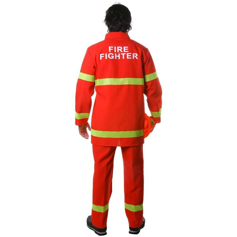 Dress Up America Firefighter Costume for Adults, 2 of 3
