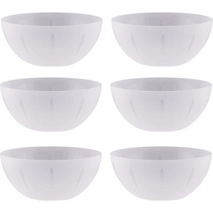 YBM Home Plastic Serve Mixing Bowl, Pack of 6 - 1 of 4