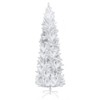 Angel Sar 6.5ft Flocked White Christmas Tree with 719 Branches, Realistic Snow-Covered PVC Artificial Tree with Metal Base - 2 of 4