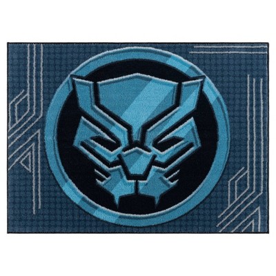 40"x54" Black Panther 2 Elevated Rug
