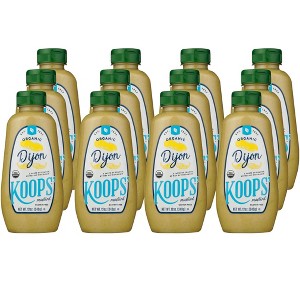 Koops' Organic Dijon Mustard - Case of 12/12 oz - 1 of 4