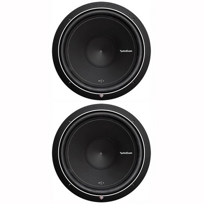 Pair Of 2 Rockford Fosgate Punch P1 15" 1000W 4-Ohm SVC Subwoofers | 2 x P1S4-15