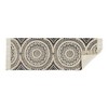 Design Imports Medallion Textured Fringe - Black - 2 Ft 3 In X 6 Ft - 2 of 4