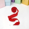 Unique Bargains Ribbon Solid Color Bubble Crinkle Polyester 354.33"x1.57" 1 Pc - 2 of 3