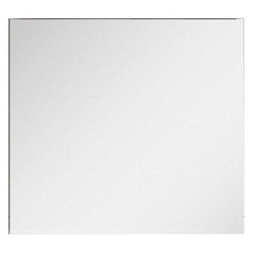 24" White Rectangular Plywood Medicine Cabinet with Mirror