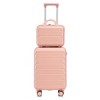 Cesicia 20" Combination Lock Luggage with 14" Cosmetic Case - 2 of 4