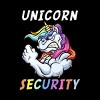 Men's Design By Humans Halloween Dad Mom Daughter Adult Costume - Unicorn Security By MINHMINH T-Shirt - 2 of 4