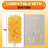 Heavy Duty Duster Refills Kit with Extended Handle, Multi Surface 360 Feather Dusters for Furniture and Ceiling Fans - 2 of 4