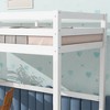 Okak Full/Twin Size Loft Bed with Study Desk and Shelves,Sturdy Wooden Loft Beds with Ladder & Safety Rails for Kids,Teens - 4 of 4
